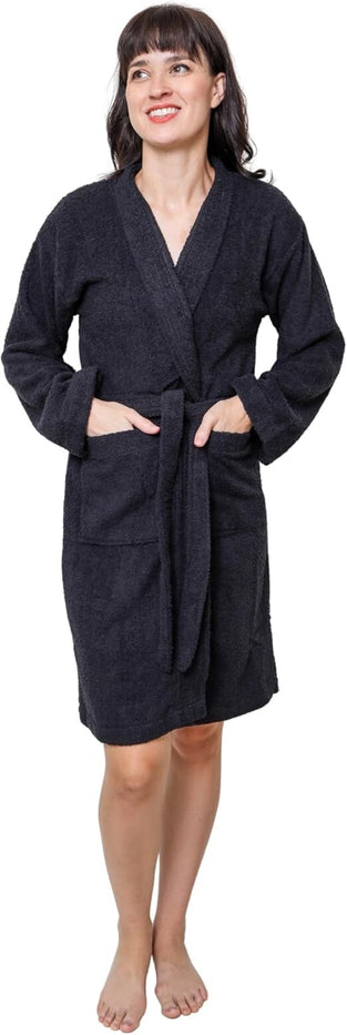 Women’s Short Terry Cloth Robe