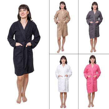 Women’s Short Terry Cloth Robe